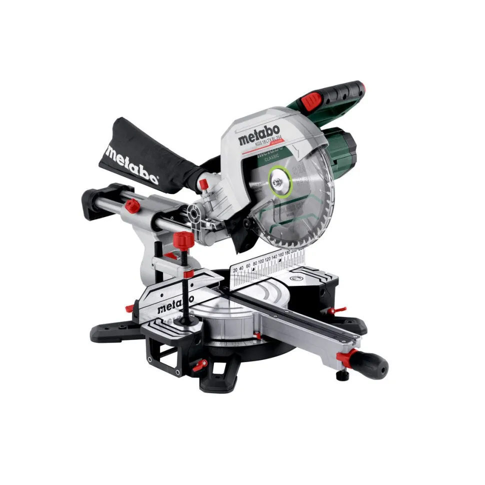Katkaisu- ja jiirisaha MetabokgS 18 LTX BL 254 18V sisältää 2x8,0 Ah akut ja laturin