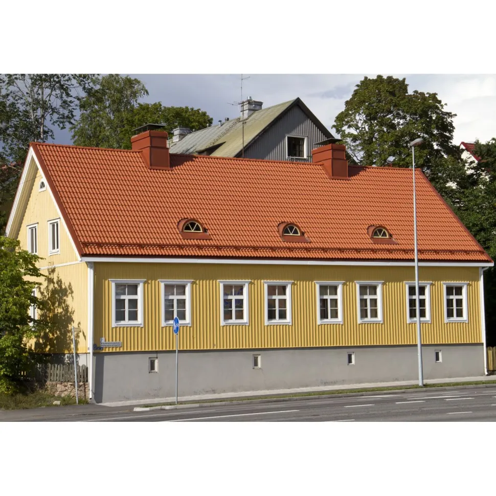 Kattotiili Benders Palema 2-kouruinen Pintakäsitelty Tiilenpunainen