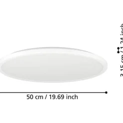 Kattovalaisin Eglo Rovito LED CCT IP44 eri kokoja