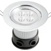 Kattovalaisin Konstsmide Basic 7097-000 LED SPOT High Power, upotettava, rosteri