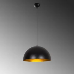 Kattovalaisin Linento Lighting Mary musta/kulta eri kokoja