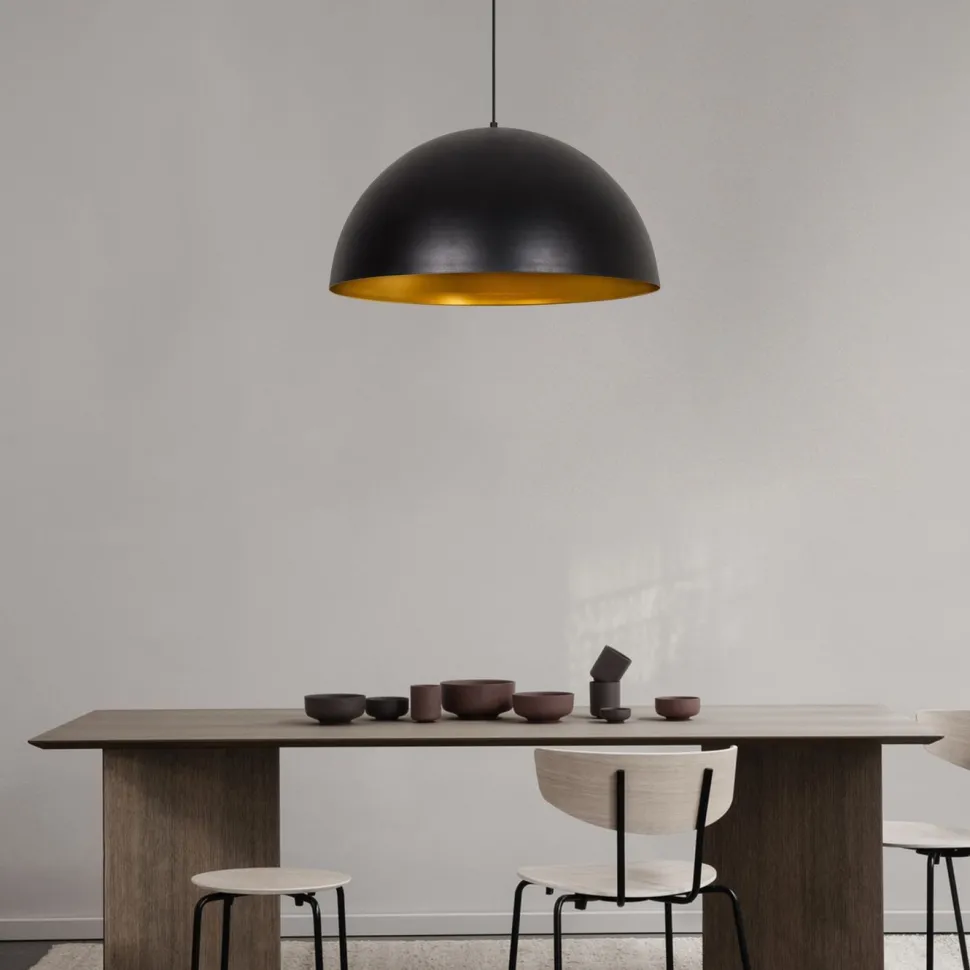 Kattovalaisin Linento Lighting Mary musta/kulta eri kokoja