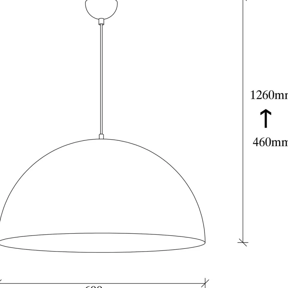 Kattovalaisin Linento Lighting Mary musta/kulta eri kokoja
