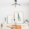 Kattovalaisin Linento Lighting Viraj 3-osainen musta/pronssi