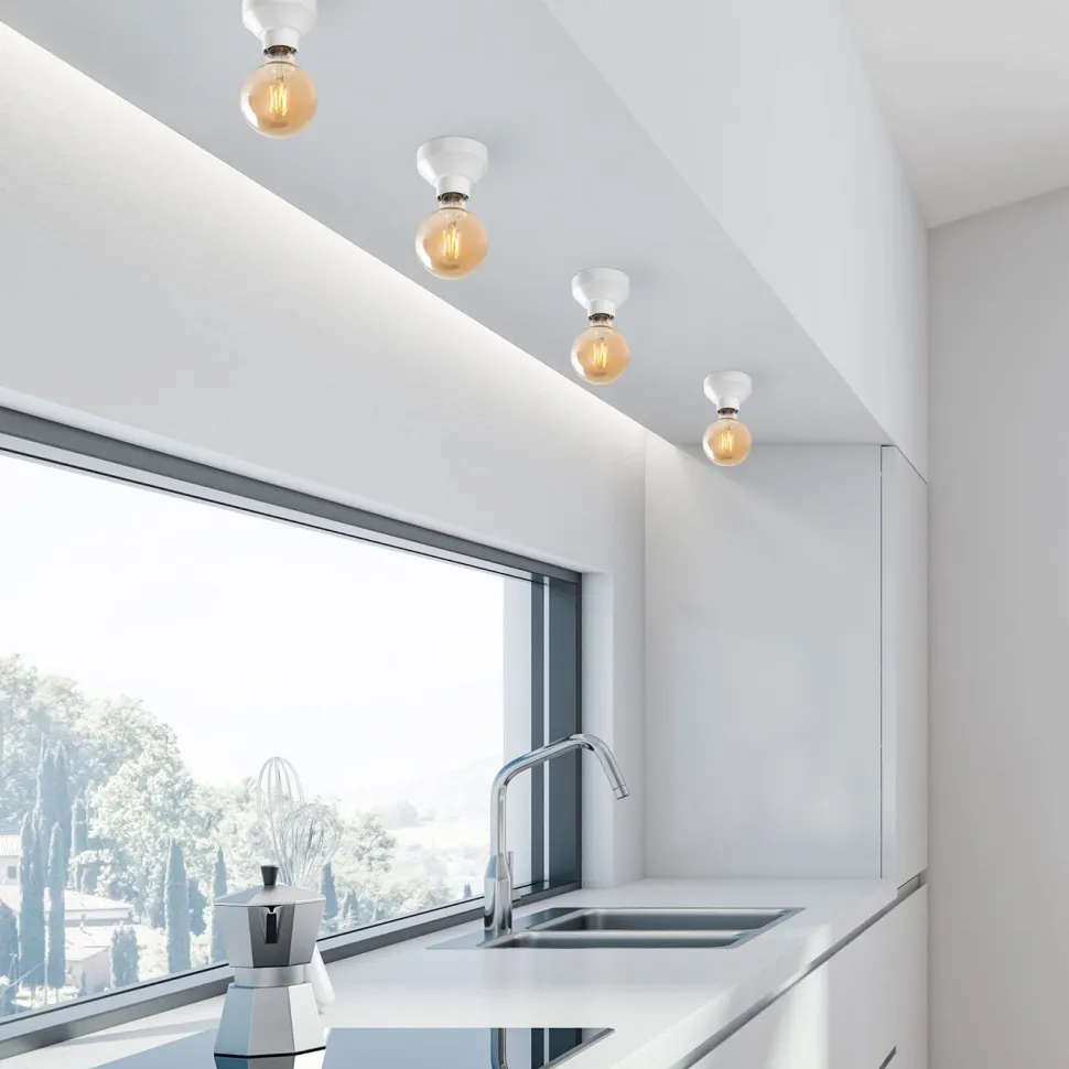 Kattovalaisin Linento Lighting Spot, E27, valkoinen