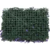 Keinotekoinen lehtiaita 24 kpl violetti 40x60 cm (66643)