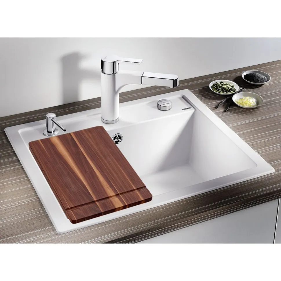 Keittiöallas Blanco Dalago 6, 615x510mm, silgranit, eri värejä