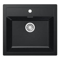 Keittiöallas Frank Sirius SID 610 560x530 mm Tectonite musta