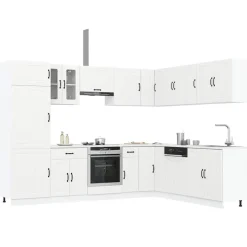 Keittiökaappisarja 14-osainen Lucca, eri värejä (43840)