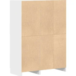 Keittiökaappisarja 2-osainen tekninen puu, eri värejä (44333)