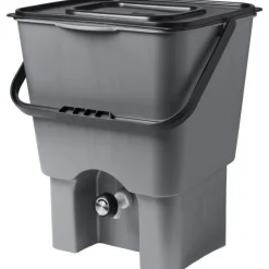 Keittiökomposti Greenline Urban Garden 15 L harmaa