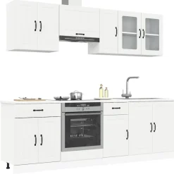 Keittiön kalustesarja, 8-osainen Kalmar, eri värejä (43825)