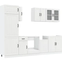 Keittiön kalustesarja 8-osainen Kalmar, eri värejä (43822)
