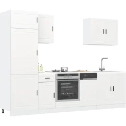 Keittiön kalustesarja 7-osainen Kalmar, eri värejä (43820)