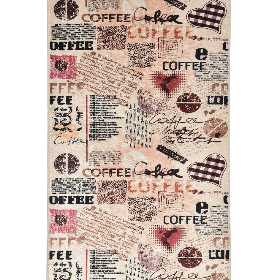 Keittiön matto Linento Coffee, eri kokoja