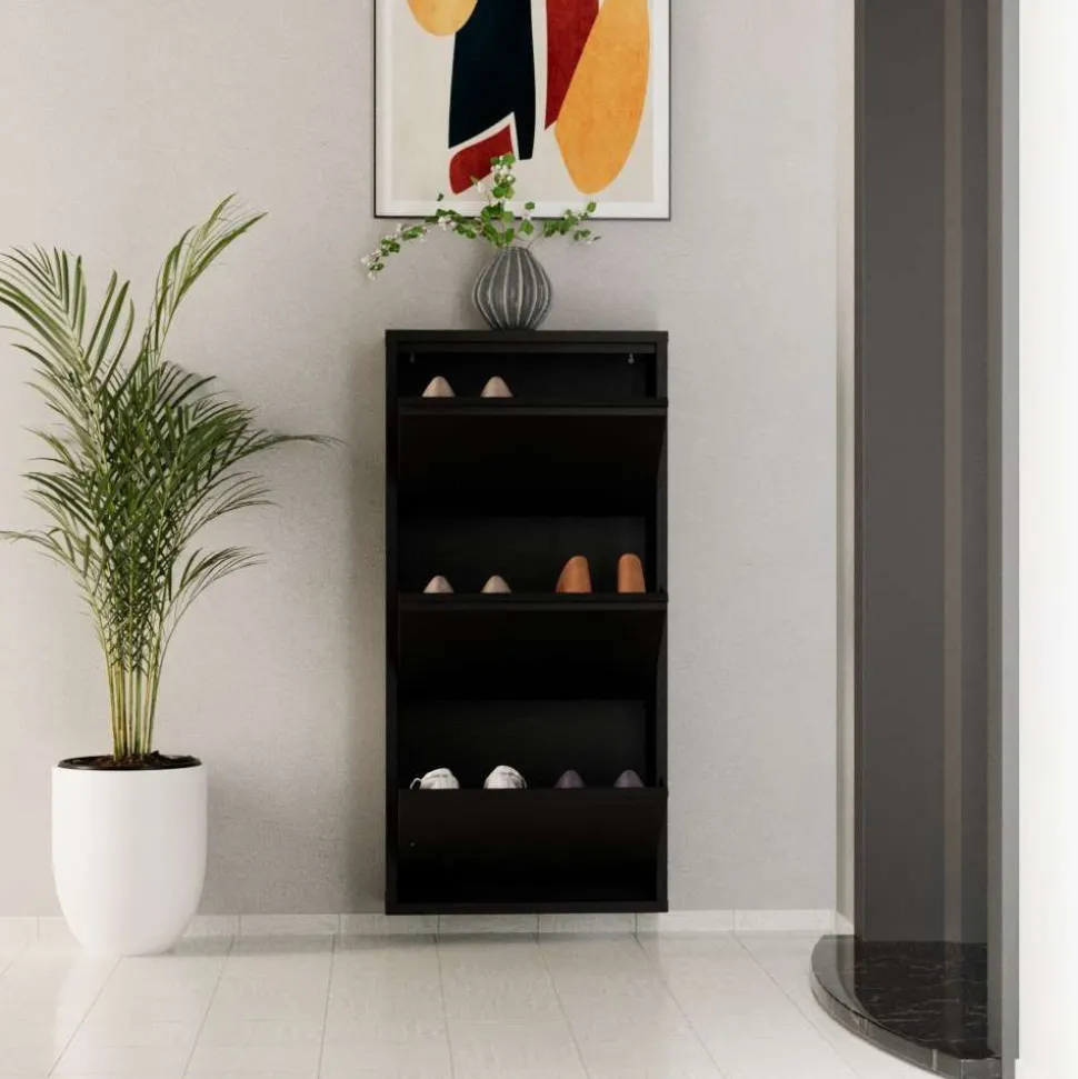 Kenkäkaappi Linento Furniture 3 Piece Metal, 50x103cm