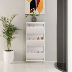 Kenkäkaappi Linento Furniture 3 Piece Metal, 50x103cm