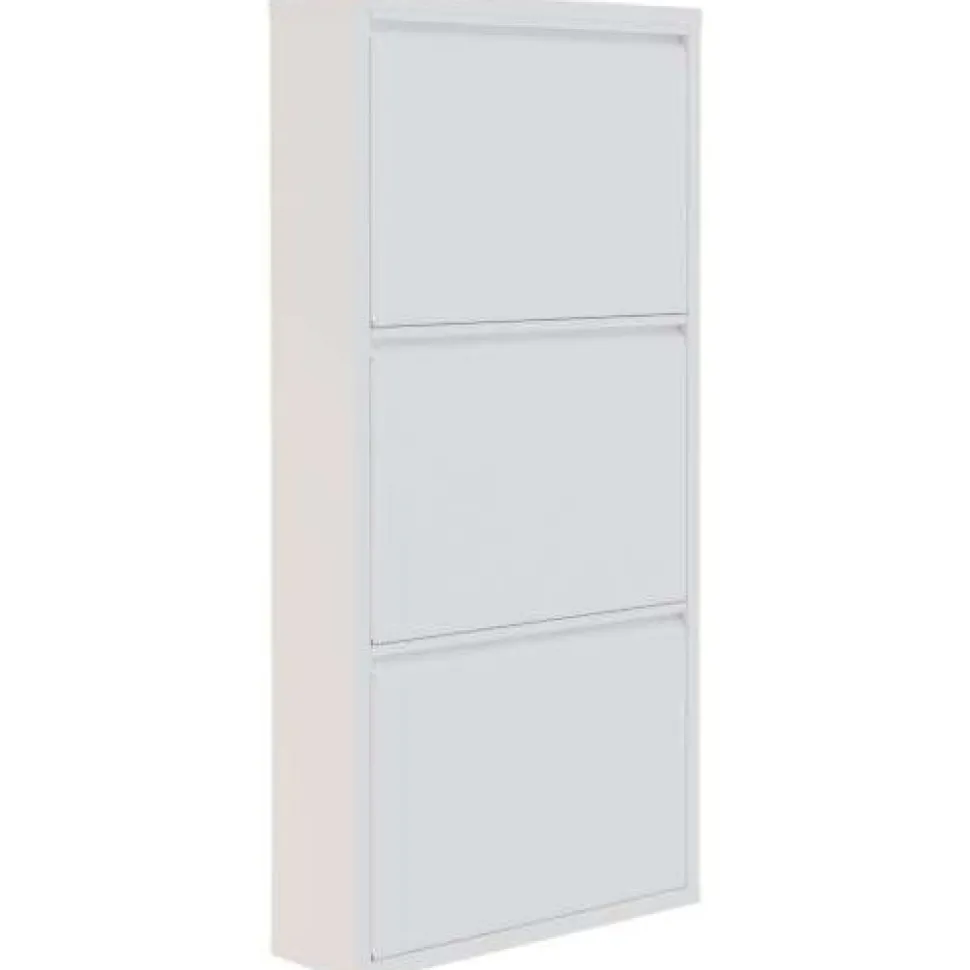 Kenkäkaappi Linento Furniture 3 Piece Metal, 50x103cm