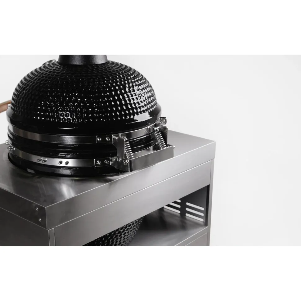 Kesäkeittiön Kamado-moduuli Myoutdoorkitchen Stainless Collection