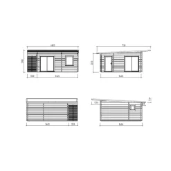 Kesämökki Palmako Cecilia 27,7 m2