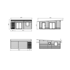 Kesämökki Palmako Cecilia 30,7 m2