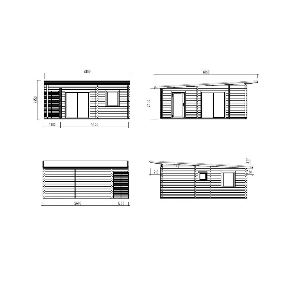 Kesämökki Palmako Cecilia 30,7 m2