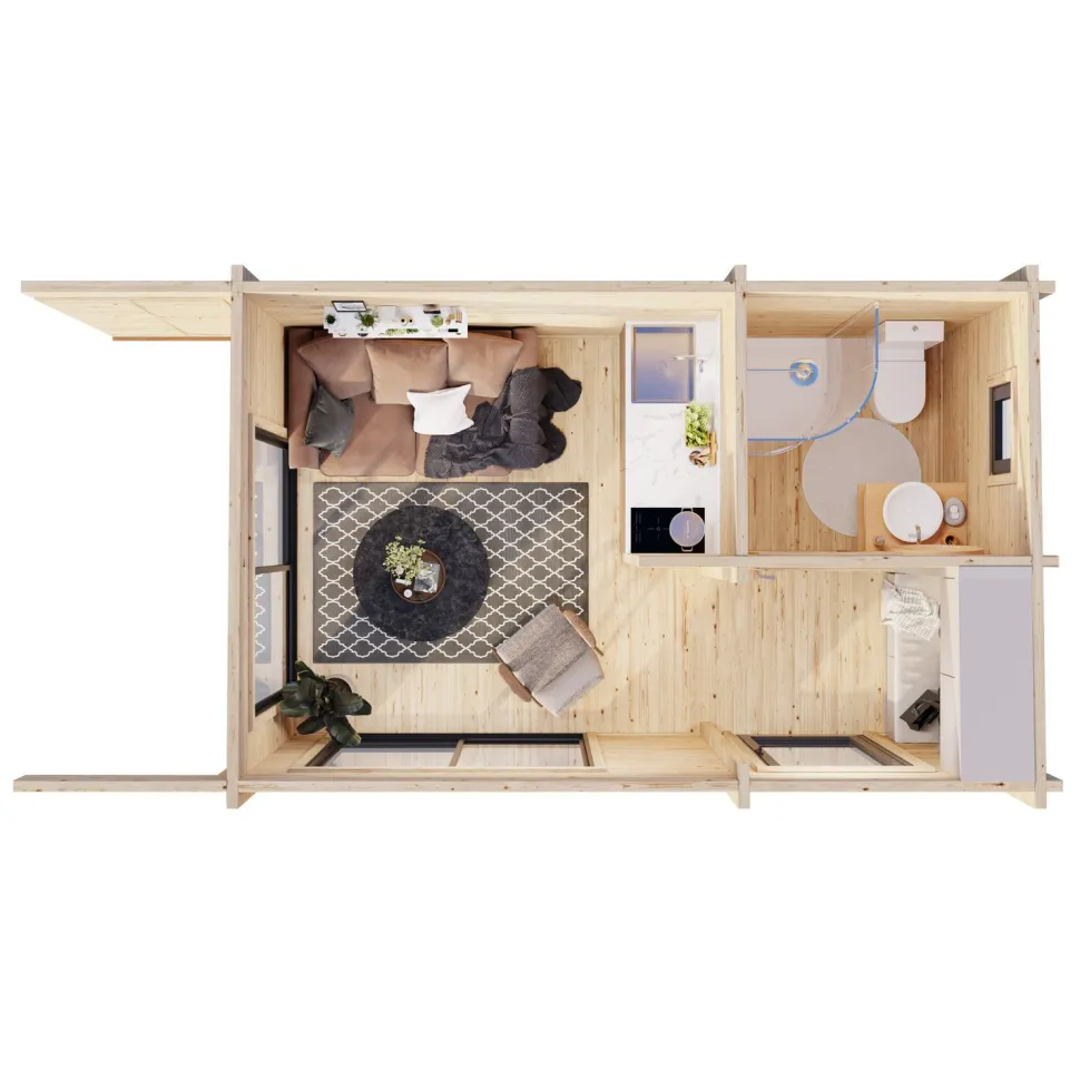 Kesämökki Palmako Cecilia 14,6 m2