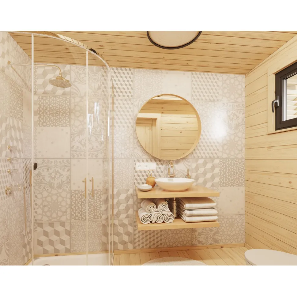 Kesämökki Palmako Cecilia 27,3 m2, puuvalmis