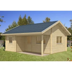 Kesämökki Skan Holz Ontario 1, 23.6 + 6.4m²