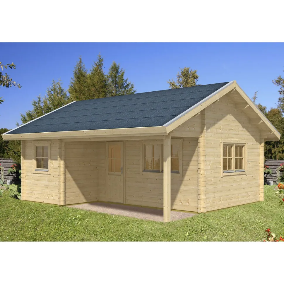 Kesämökki Skan Holz Ontario 1, 23.6 + 6.4m²