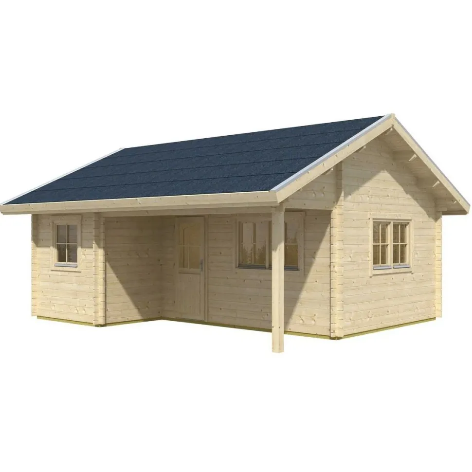 Kesämökki Skan Holz Ontario 1, 23.6 + 6.4m²