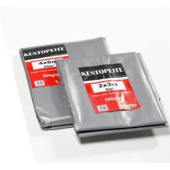Kestopeite Meltex musta/harmaa 5x7 m (35 m²) 200 g/m²