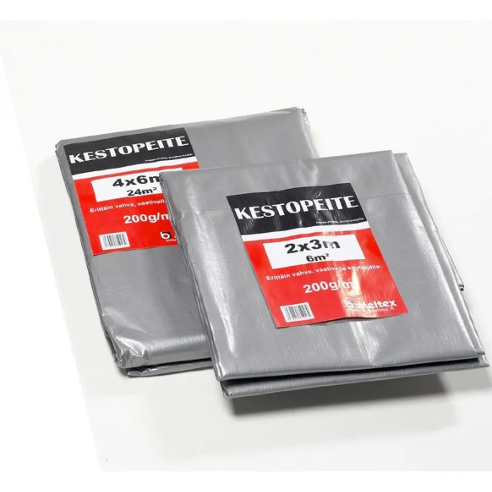 Kestopeite Meltex musta/harmaa 5x7 m (35 m²) 200 g/m²