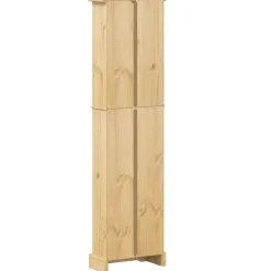 Kirjahylly Corona 46x20x170 cm täysi mänty (02779)