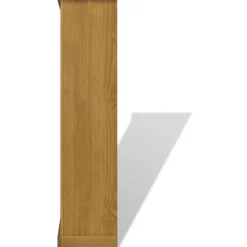 Kirjahylly 4 tasoa meksikon mänty corona-sarja 81x29x150cm