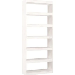 Kirjahylly/tilanjakaja 80x30x71,5-199,5cm, mänty, erikokoja ja värejä