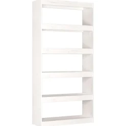 Kirjahylly/tilanjakaja 80x30x71,5-199,5cm, mänty, erikokoja ja värejä