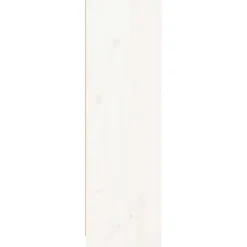 Kirjahylly valkoinen 70x33x110 cm täysi mänty (36142)