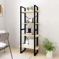 Kirjahylly 60x30x70-140cm, eri kokoja/materiaaleja ja värejä