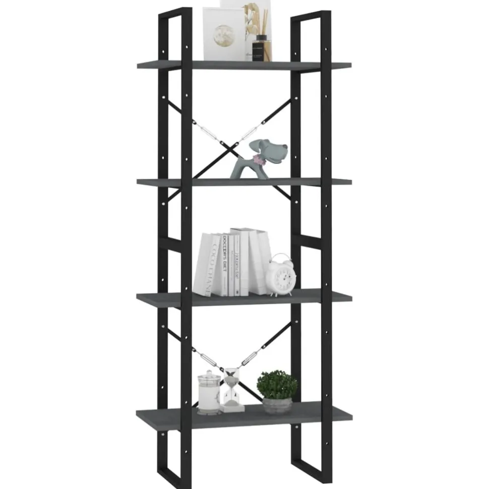 Kirjahylly 60x30x70-140cm, eri kokoja/materiaaleja ja värejä