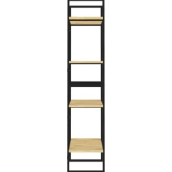 Kirjahylly 60x30x70-140cm, eri kokoja/materiaaleja ja värejä