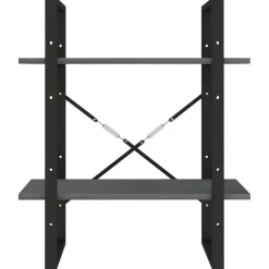 Kirjahylly 60x30x70-140cm, eri kokoja/materiaaleja ja värejä