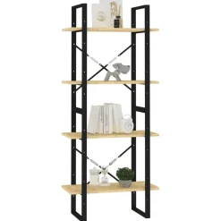 Kirjahylly 60x30x70-140cm, eri kokoja/materiaaleja ja värejä