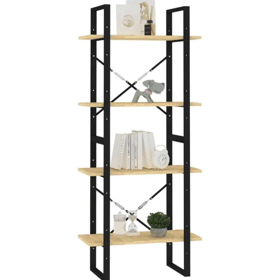 Kirjahylly 60x30x70-140cm, eri kokoja/materiaaleja ja värejä