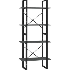 Kirjahylly 60x30x70-140cm, eri kokoja/materiaaleja ja värejä