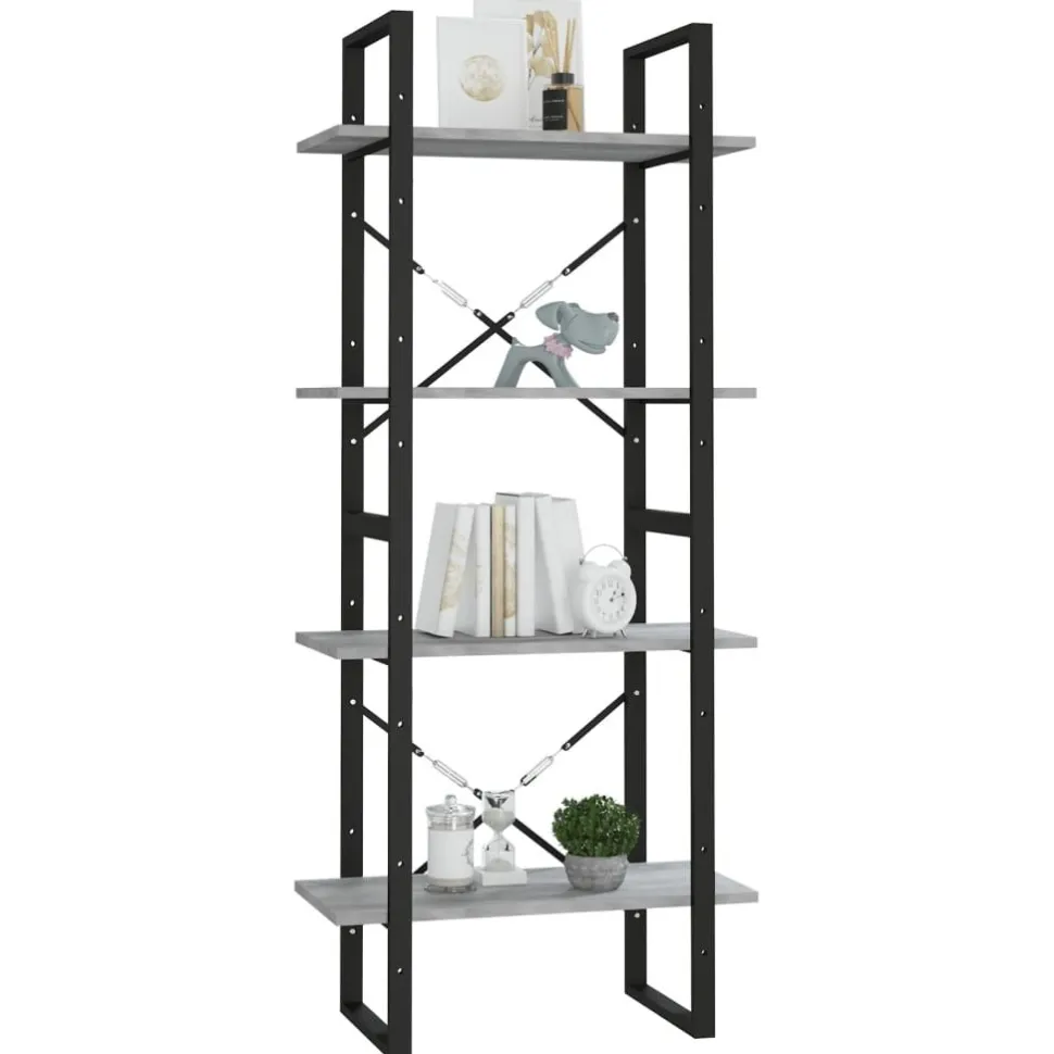 Kirjahylly 60x30x70-140cm, eri kokoja/materiaaleja ja värejä