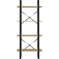 Kirjahylly 60x30x70-140cm, eri kokoja/materiaaleja ja värejä