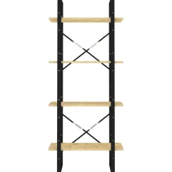 Kirjahylly 60x30x70-140cm, eri kokoja/materiaaleja ja värejä