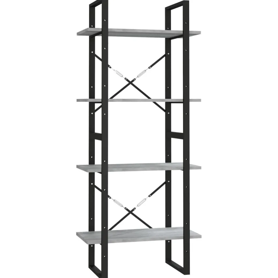 Kirjahylly 60x30x70-140cm, eri kokoja/materiaaleja ja värejä