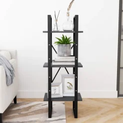 Kirjahylly 40x30x105-210cm, eri materiaaleja/kokoja ja värejä